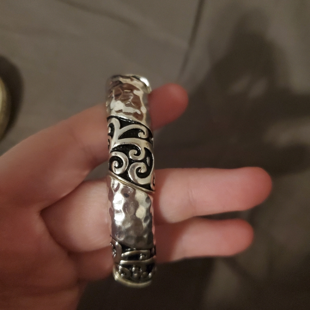 Brighton Silver Bangle Bracelet